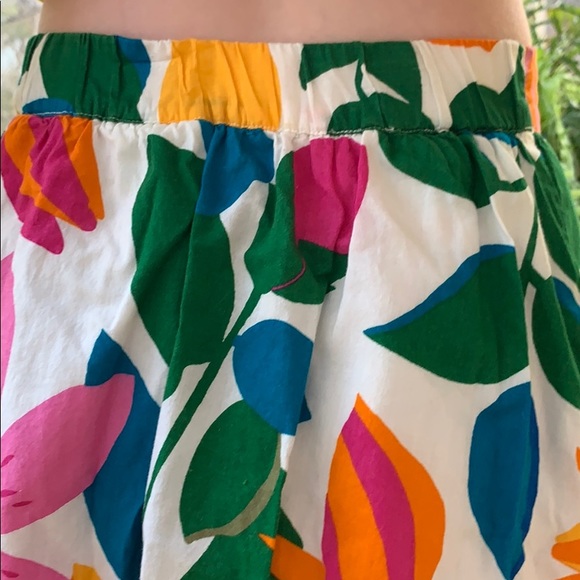 Crazy 8 Mini Skirt, Floral Skirt, Bold Flowers Skirt, Colorful Skirt - Picture 6 of 8